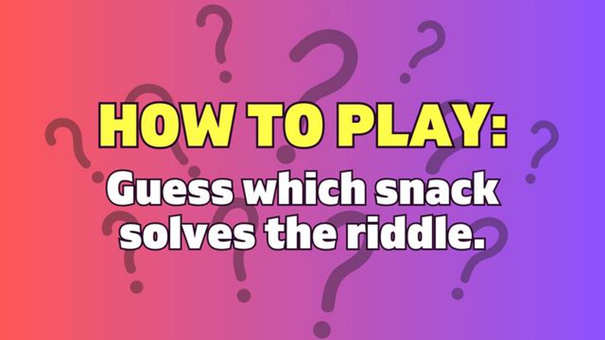 What Snack Am I? image number null